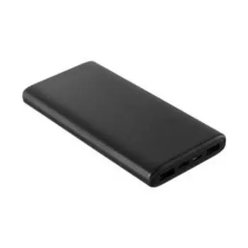 Внешний аккумулятор Crown CMPB-1000, 10000 мАч, 2 USB, 2.1 А, чёрный