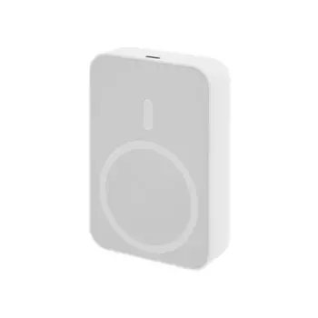 Внешний аккумулятор Luazon CRR-34, 10000 мАч, 5 W, для Iphone с функцией MagSafe, белый