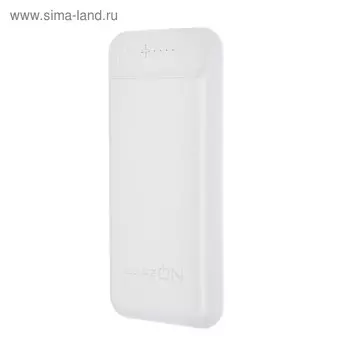 Внешний аккумулятор Luazon PB-29, Li-Pol, 10000 мАч, 2 USB, Type-C, microUSB, 2.1 A/1 A