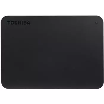 Внешний жесткий диск Toshiba HDTB410EK3AA Canvio Basics, 1 Тб, USB 3.0, 2.5", чёрный