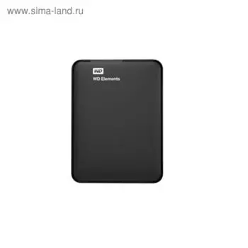 Внешний жесткий диск WD USB 3.0 2 Тб WDBU6Y0020BBK-WESN Elements Portable 2.5", черный