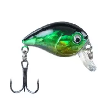 Воблер Namazu Crystal Crank, L-32мм, 2,4 г., кренк, плавающий (0,5-1,0м), цвет 12
