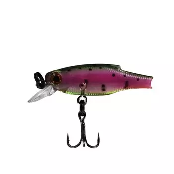 Воблер TSURIBITO BABY MINNOW CRYSTAL 30S, 30 мм, 1.3 г, 0.3-0.8 м, цвет 536