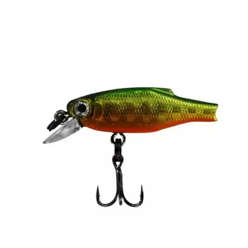 Воблер TSURIBITO BABY MINNOW CRYSTAL 30S, 30 мм, 1.3 г, 0.3-0.8 м, цвет 548