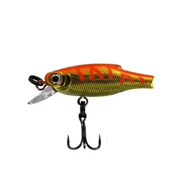 Воблер TSURIBITO BABY MINNOW CRYSTAL 30S, 30 мм, 1.3 г, 0.3-0.8 м, цвет 549