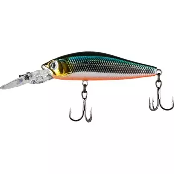Воблер TSURIBITO DEEP DIVER MINNOW 60S, 60 мм, 6.2 г, 2 м, цвет 504
