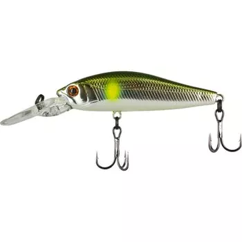 Воблер TSURIBITO DEEP DIVER MINNOW 60SP, 60 мм, 5.3 г, 2 м, цвет 009
