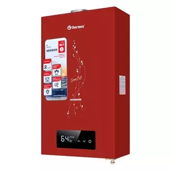 Водонагреватель THERMEX S 20 MD (Art Red), проточный, 20000 Вт, красный