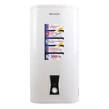 Водонагреватель WILLMARK WHH-50F-2, 50 л, вертикальный, 2000 Вт, накопительный, нержавеющая сталь