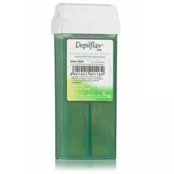 Воск для депиляции Depilflax100, алоэ вера, 110 г