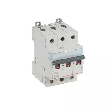 Выключатель авт. мод. Legrand, 3п, C 32А DX3-E 6кА 407294