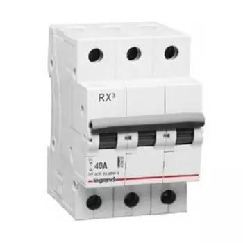 Выключатель-разъединитель Legrand, 3п, 63А, RX3, 419413