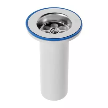 Выпуск ORIO А-4002-2, 1 1/2", с нержавеющей решёткой d=70 мм, выходное отверстие d=40 мм