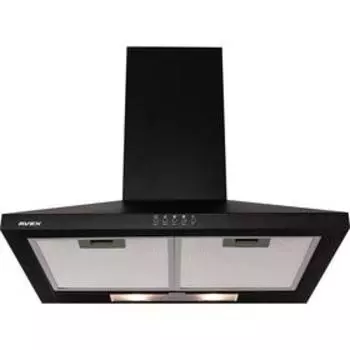 Вытяжка AVEX YS 6040 B, каминная, 400 м3/ч, 3 скорости, 60 см, чёрная