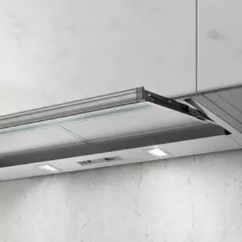 Вытяжка Elica CIAK LUX GR/A/L/56, встраиваемая, 700 м3/ч, 3 скорости, 56 см, серебристая