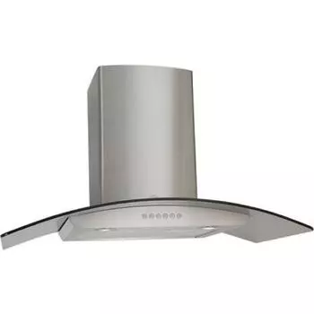 Вытяжка Elikor «Аметист» S4 90Н-700-Э4Д, каминная, 700 м3/ч, 4 скорости, 90 см, серебристая