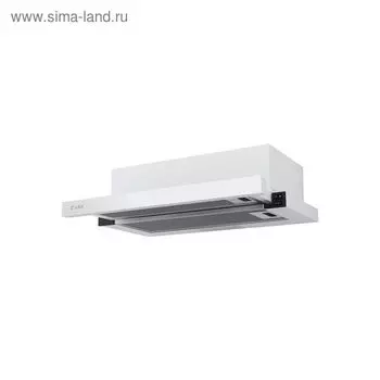 Вытяжка Lex HUBBLE G 500, встраиваемая, 650 м3/ч, 2 скорости, 50 см, белая