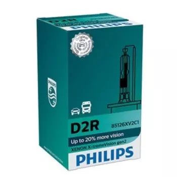 Ксеноновая лампа Philips X-treme Vision +150, D2R, 12 В, 85126 XV2C1