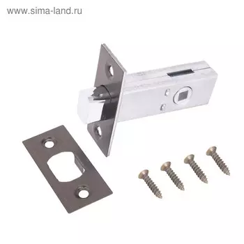 Задвижка "АЛЛЮР АРТ" LB45-6 MAB, без ручек, 6 мм, цвет матовая бронза