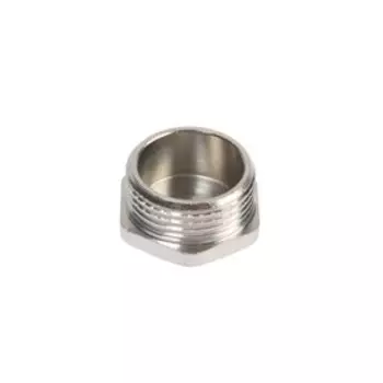 Заглушка AQUALINK, 3/4", наружная резьба, никелированная латунь