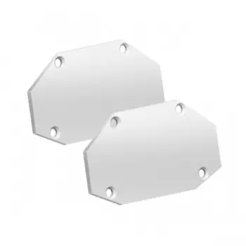 Заглушка торцевая для шинопровода Novotech. Smal, 2х56х32 мм, цвет белый