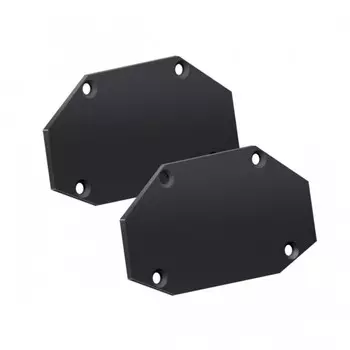 Заглушка торцевая для шинопровода Novotech. Smal, 2х56х32 мм, цвет чёрный