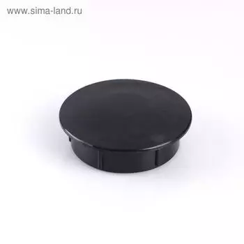 Заглушка внутренняя универсальная, d=73 мм, черная
