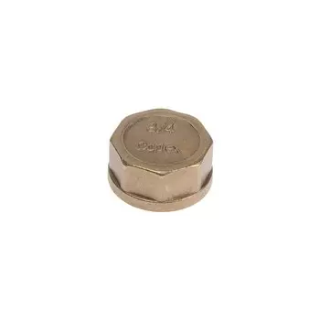 Заглушка ZEIN, 3/4", внутренняя резьба, латунь
