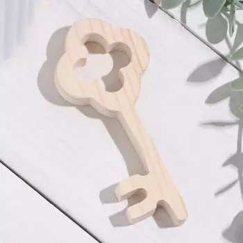 Заготовка для творчества "Ключик" 4,3х9,5х1,4 см