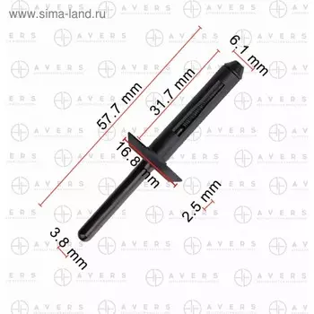 Заклепка BMW 07149140786