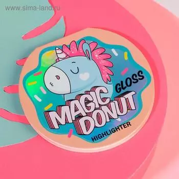 Запечённый хайлайтер для естественного сияния кожи Magic Donut