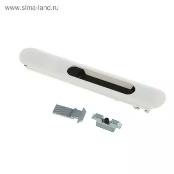 Защелка для профилей балконного ограждения Provedal, пластиковая, белая