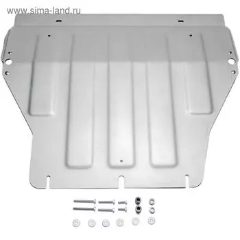 Защита картера и КПП Rival Volkswagen Transporter T6 2020-н.в., al 6mm, 2333.5806.1.6