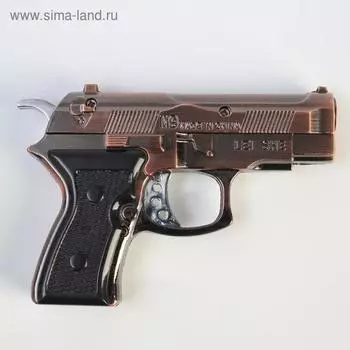 Зажигалка «Пистолет», пьезо, газ, микс