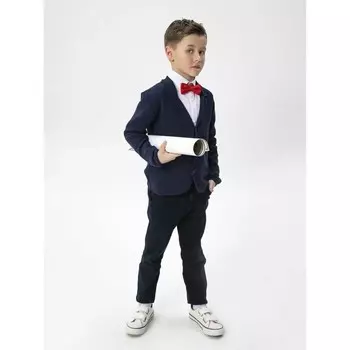 Жакет вязаный для Pure Love, School, рост 152-158 см, цвет синий