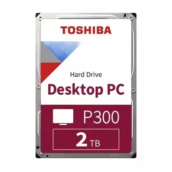 Жесткий диск Toshiba HDWD220EZSTA P300, 2 Тб, SATA-III, 3.5"