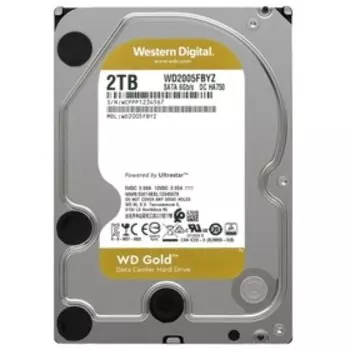 Жесткий диск WD Gold 2Tb (WD2005FBYZ) SATA-III