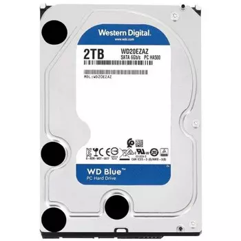 Жесткий диск WD Original WD20EZAZ Blue, 2 Тб, SATA-III, 3.5"