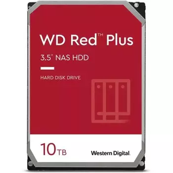 Жесткий диск WD SATA-III 10TB WD101EFBX NAS Red Plus (7200rpm) 256Mb 3.5"