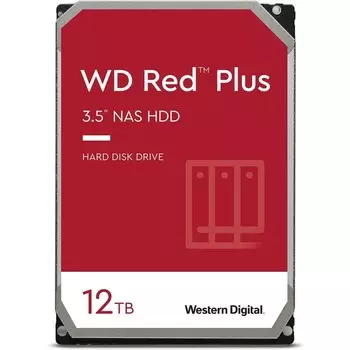 Жесткий диск WD SATA-III 12TB WD120EFBX NAS Red Plus (7200rpm) 256Mb 3.5"