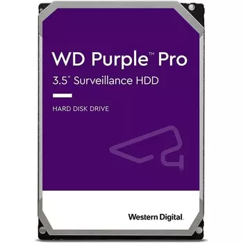Жесткий диск WD SATA-III 8TB WD84PURZ Surveillance Purple (5640rpm) 128Mb 3.5"