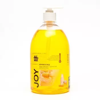 Жидкое мыло CleanBox Joy "Молоко и Мед", 1л