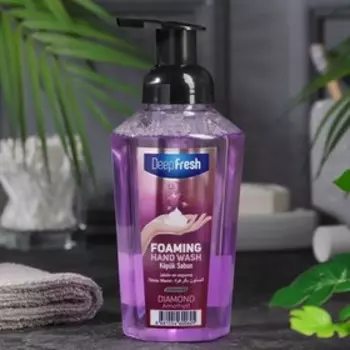 Жидкое мыло-пенка для рук "Аметист", серия "Бриллиант", Deep Fresh, 400 мл
