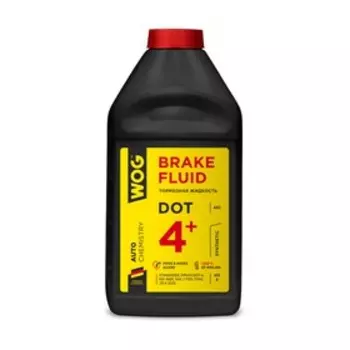 Жидкость тормозная WOG DOT-4, 455 г