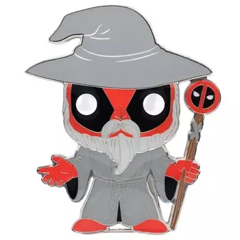 Значок Funko POP! Pin Marvel Deadpool Wizard