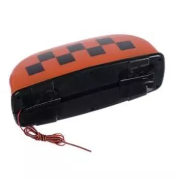 Знак "TAXI" магнитный, с подсветкой, 12 В, оранжевый