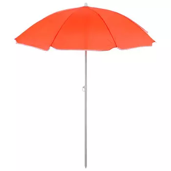 Зонт пляжный maclay «Классика», УФ-защита, d=150 cм, h=170 см, МИКС