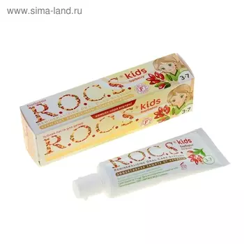 Зубная паста R.O.C.S. для детей, барбарис, 45 г