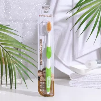 Зубная щетка O-Zone GOLD SLIM TOOTHBRUSH с ионами золота