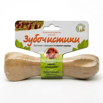Зубочистики «Деревенские лакомства»для собак средних пород со вкусом курицы, 95 г